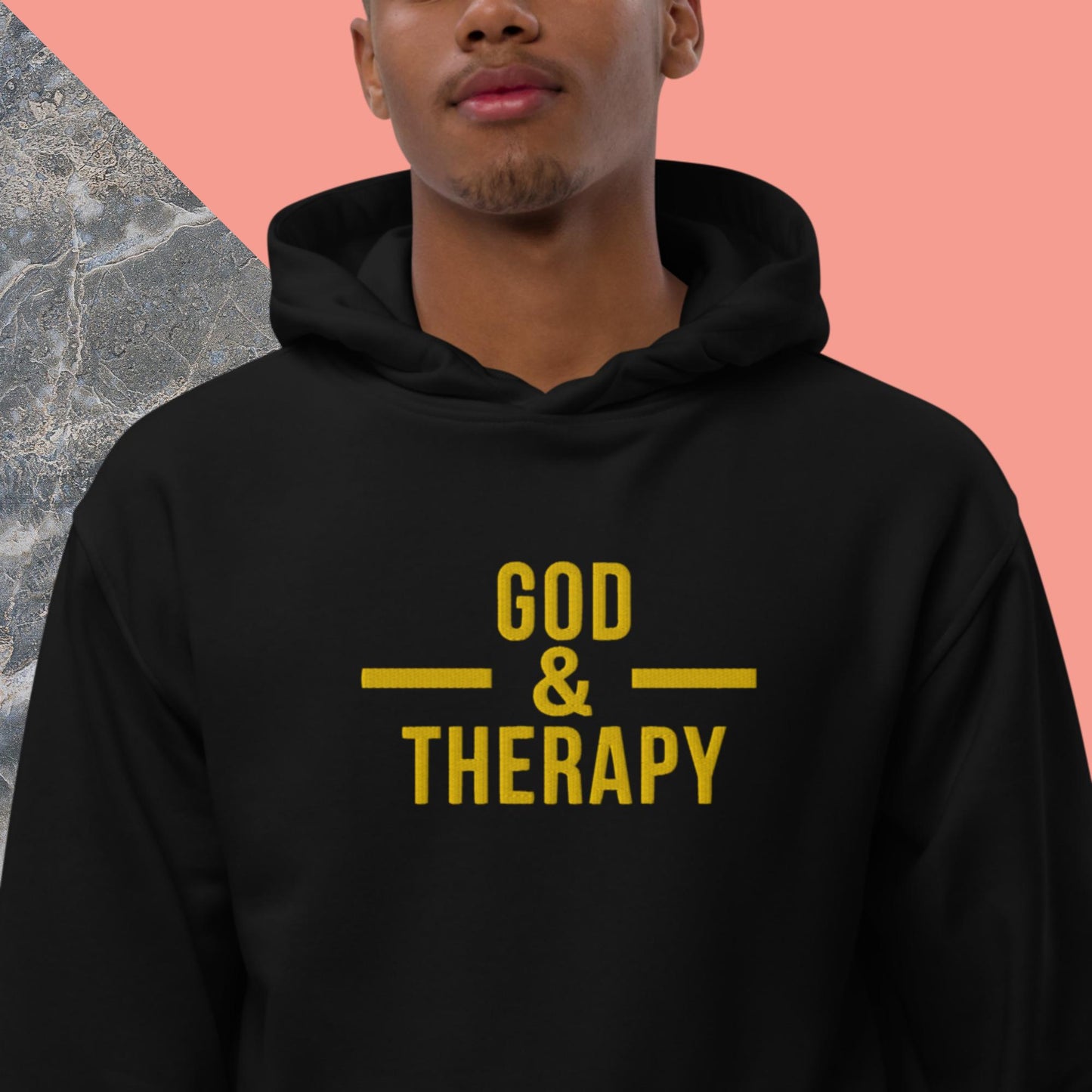 God and Therapy Eco hoodie